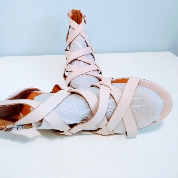 LUCKY BRAND JEWELIA WEDGE SANDAL SIZE 8 1/2 - Picture 4 of 16